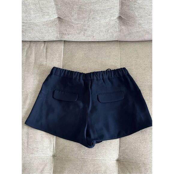Trina Turk Navy Pull‎ On Shorts sz small - Picture 4 of 6